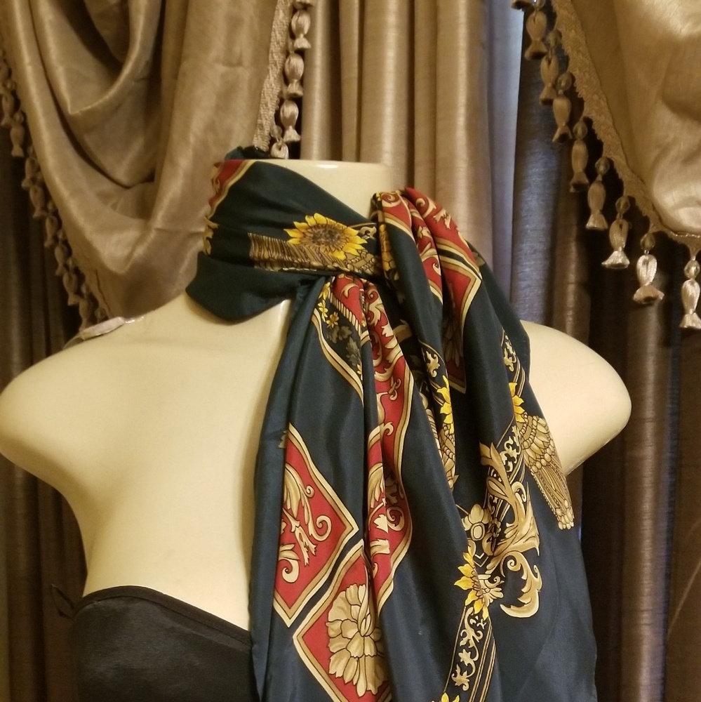 Sunflower scarf